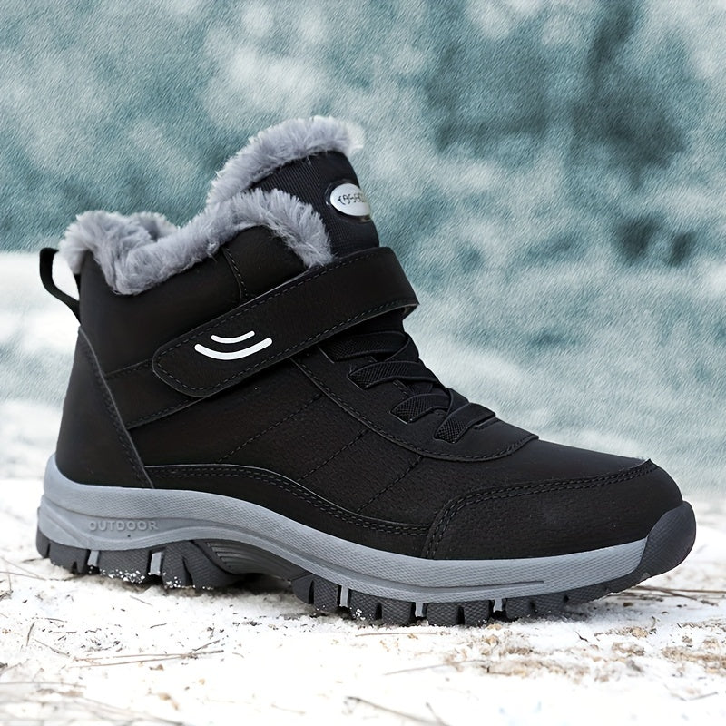 Cozy Fleece-Lined Winter Snow Boots for Women