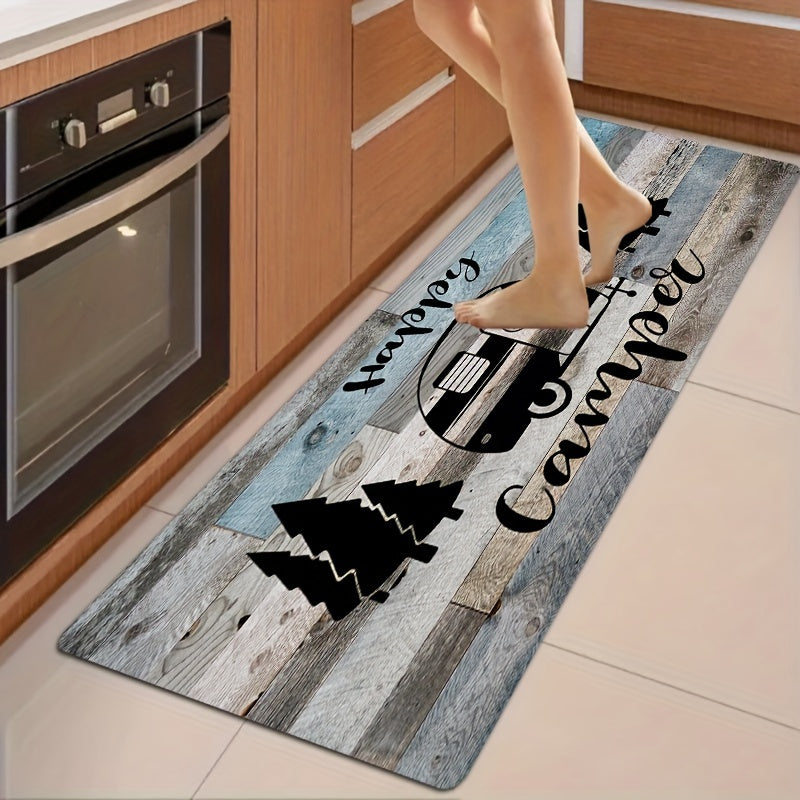 Happy Camper Theme Bath Mat Set