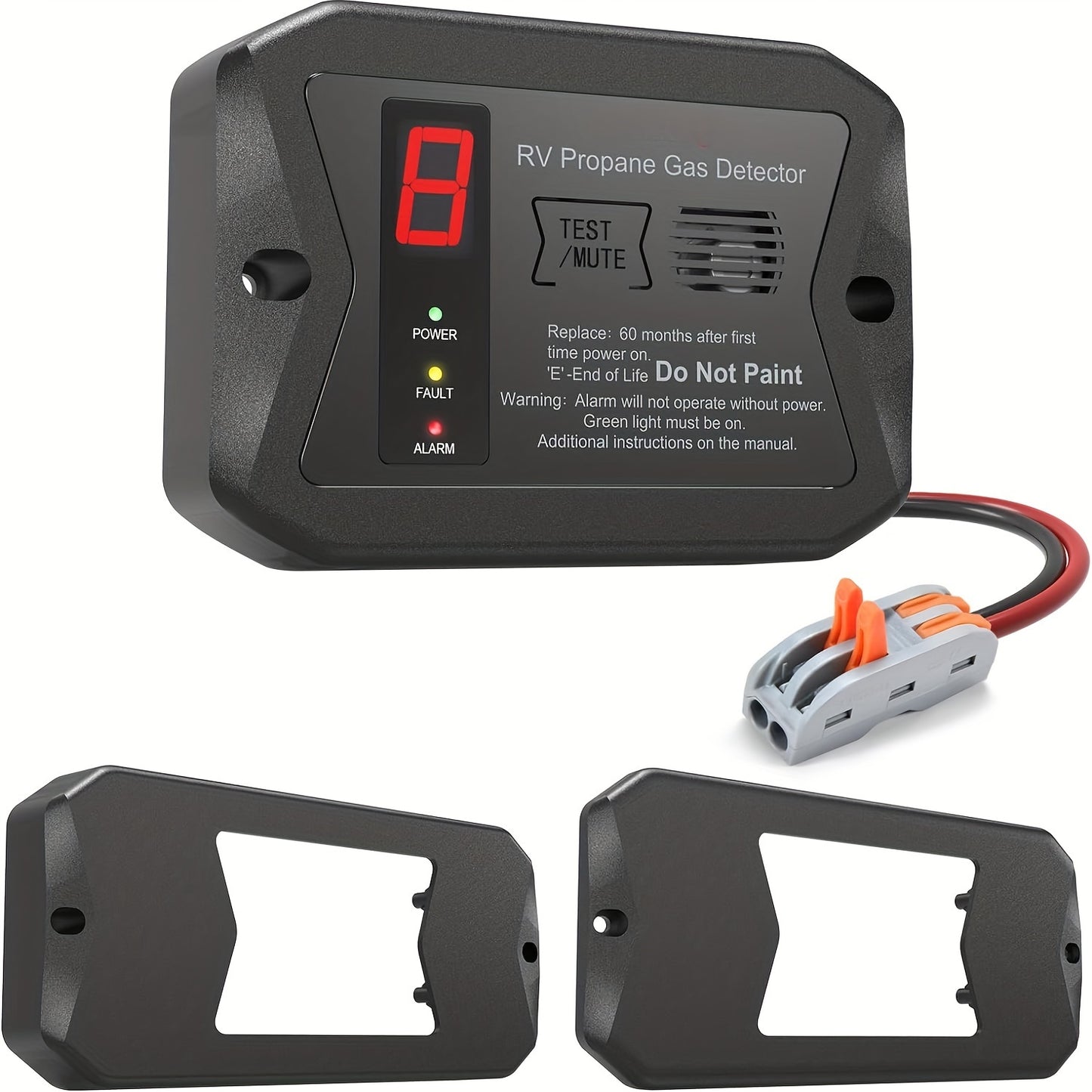 RV Propane Gas Detector, Digital LP Gas Alarm