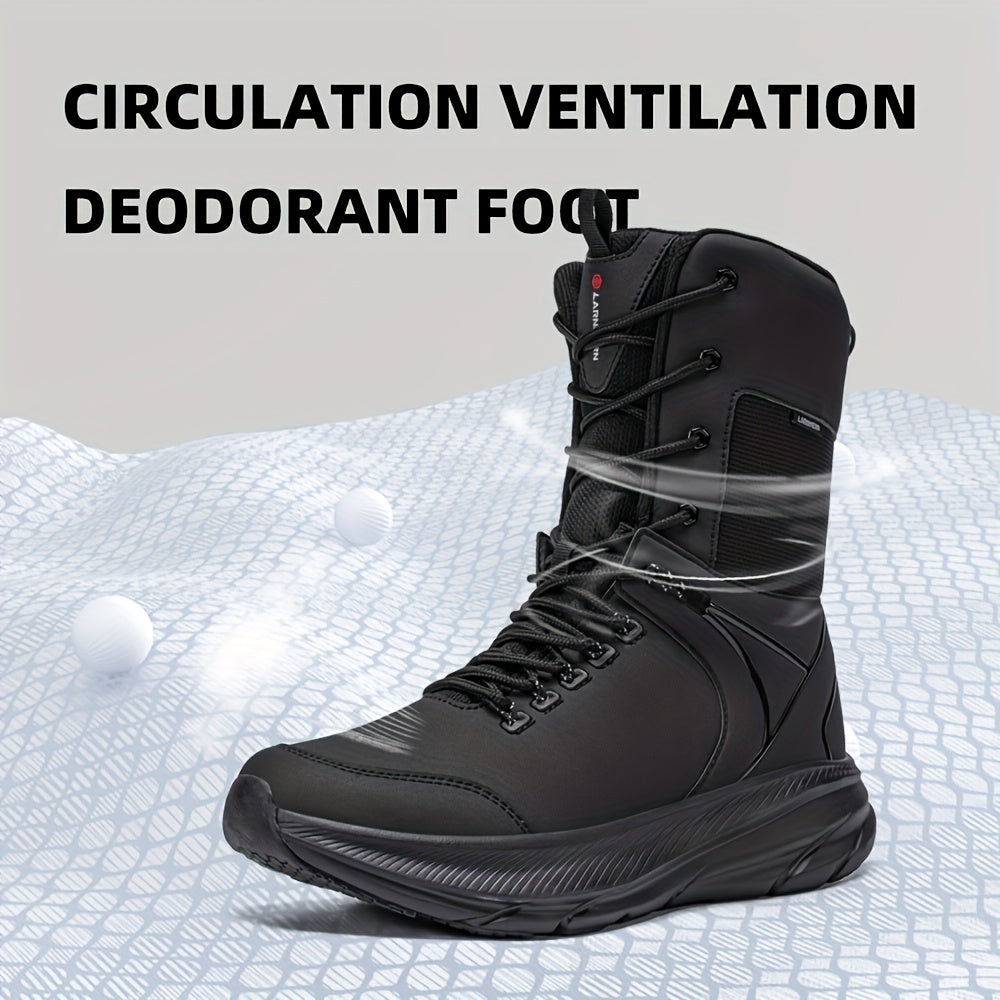 Men's Waterproof Hiking Boots, Anti Slip Lightweight Boots