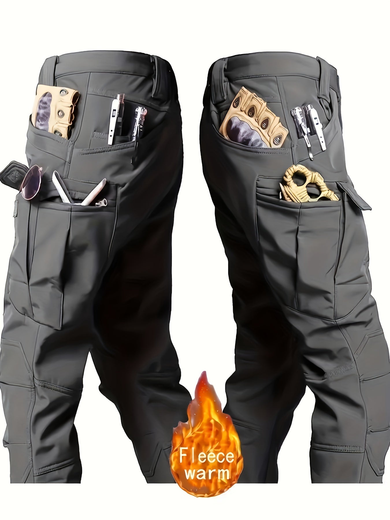 2-Pack Men's Casual Outdoor Tactical Pants