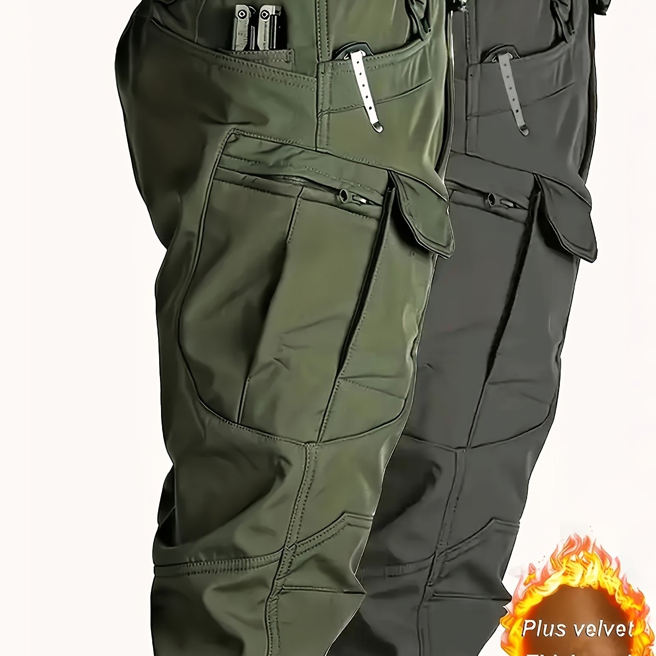 2-Pack Men's Casual Outdoor Tactical Pants