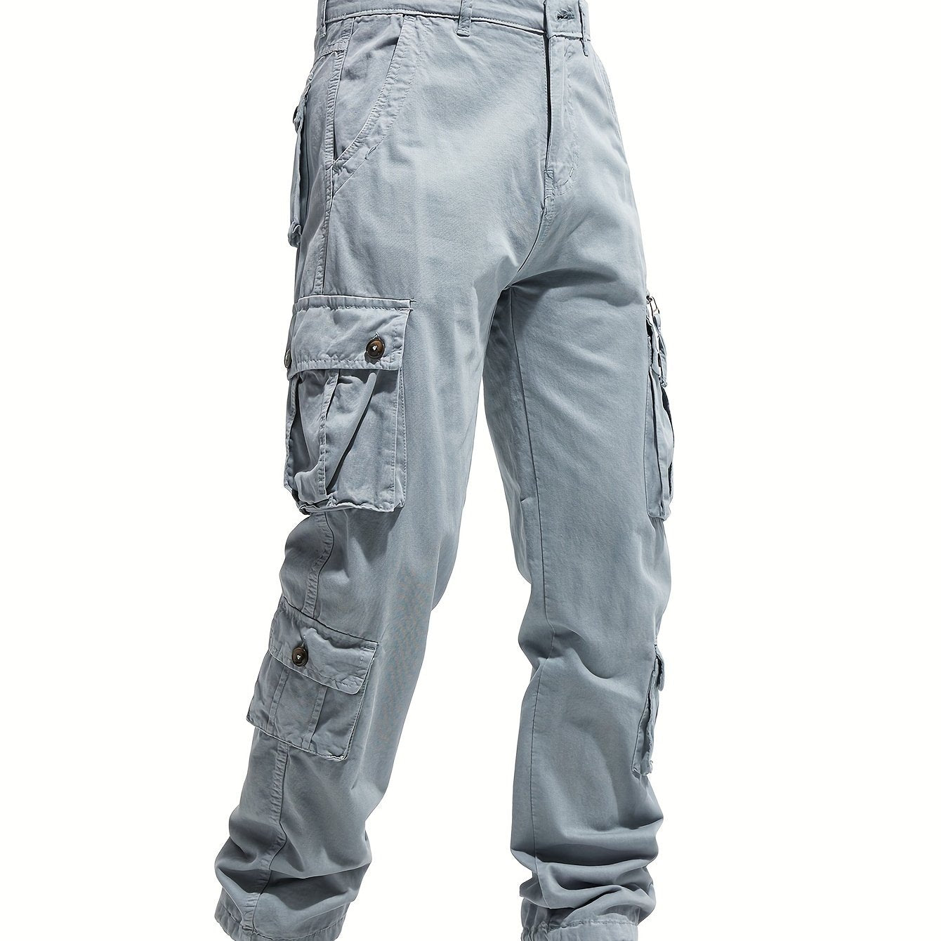 Men'S XL 100% Cotton Outdoor Work Pants With 8 Pockets