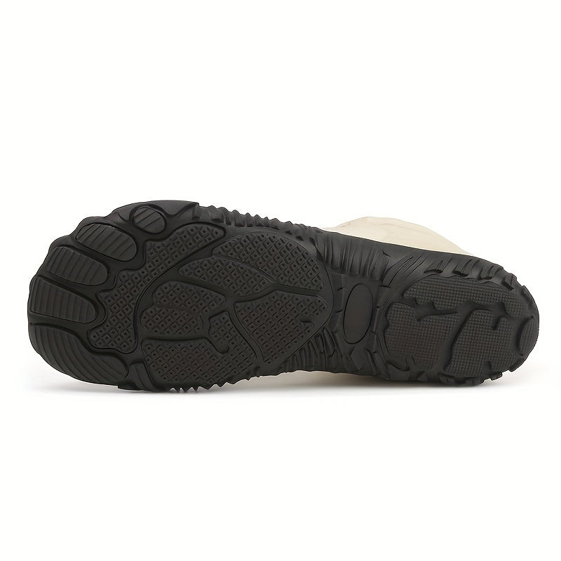 [Everyday Comfort] Women's Winter Fleece-Lined Warm Snow Boots - Waterproof, Non-Slip Hiking Shoes with Rugged Rubber Sole