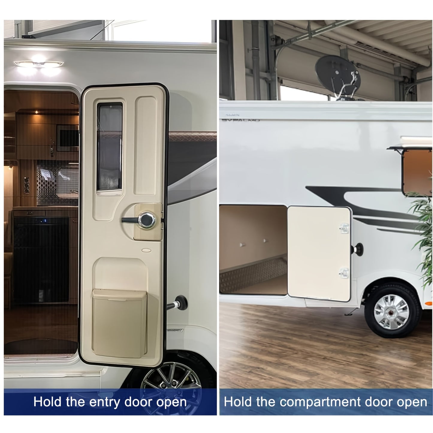 2pcs RV Door Holder Set, Magnetic Door Stoppers