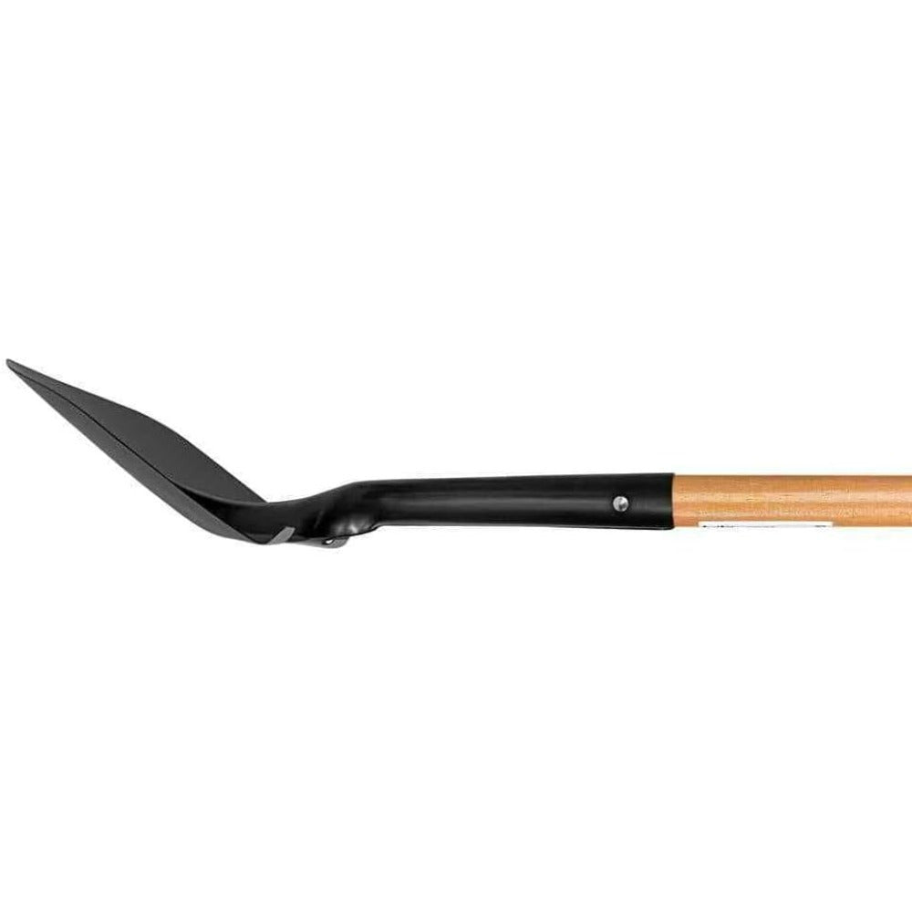 43 Inch Garden Shovel with Wooden Handle, Metal Round Head, Lightweight Hand Digging Tool