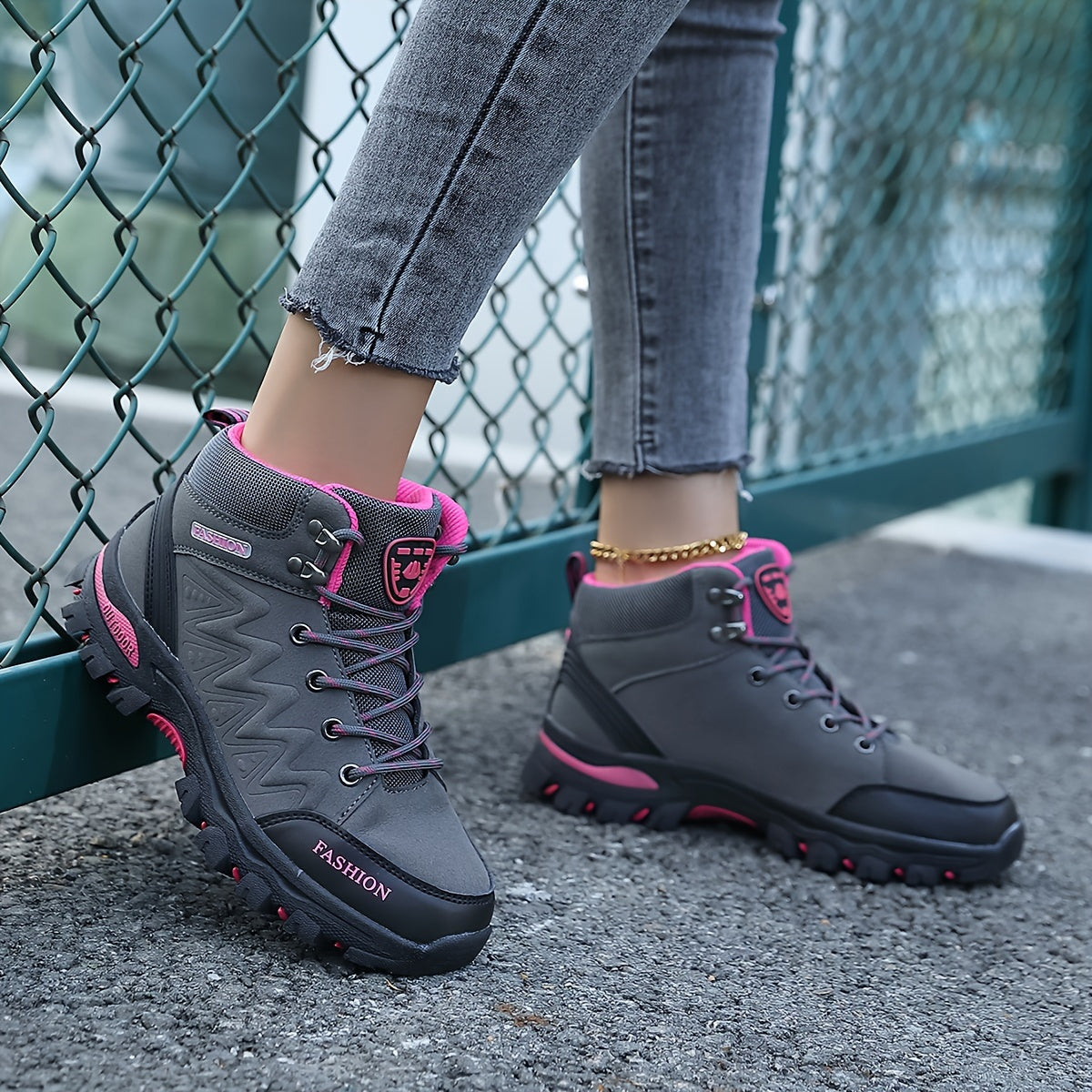Women's Mid-Top Non-Slip Hiking Boots