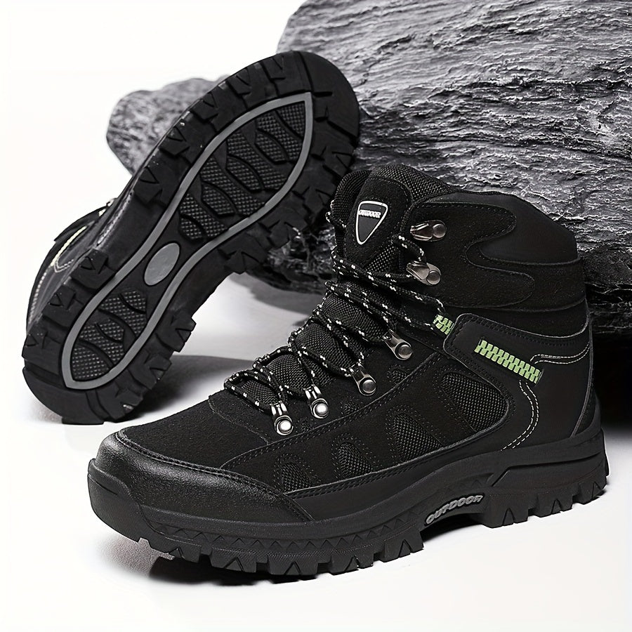 Men's anti-slip hiking shoes, wear-resistant shoes, large size casual shoes, waterproof, Lace Up shoes