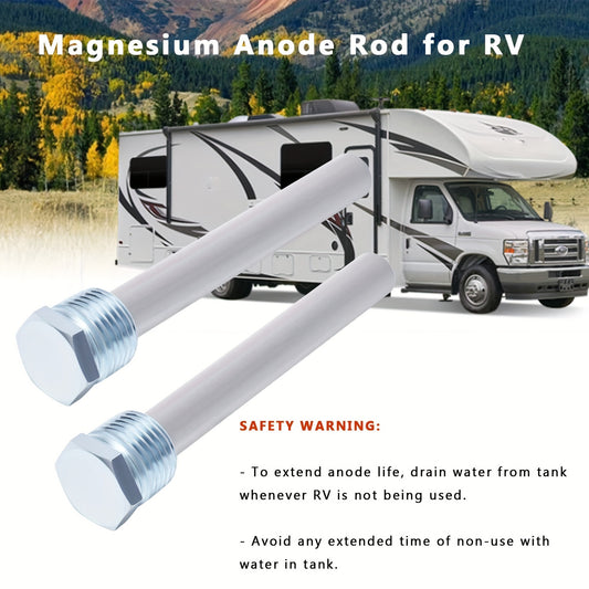 RV Water Heater Magnesium Anode Rod - Compatible with Atwood Heaters - 1/2" NPT