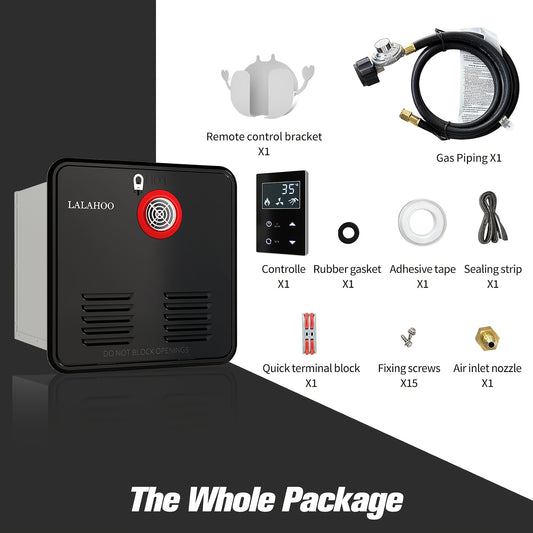 55000BTU Pure Electric RV Water Heater, Provides Sufficient Hot Water, Portable Water Heater