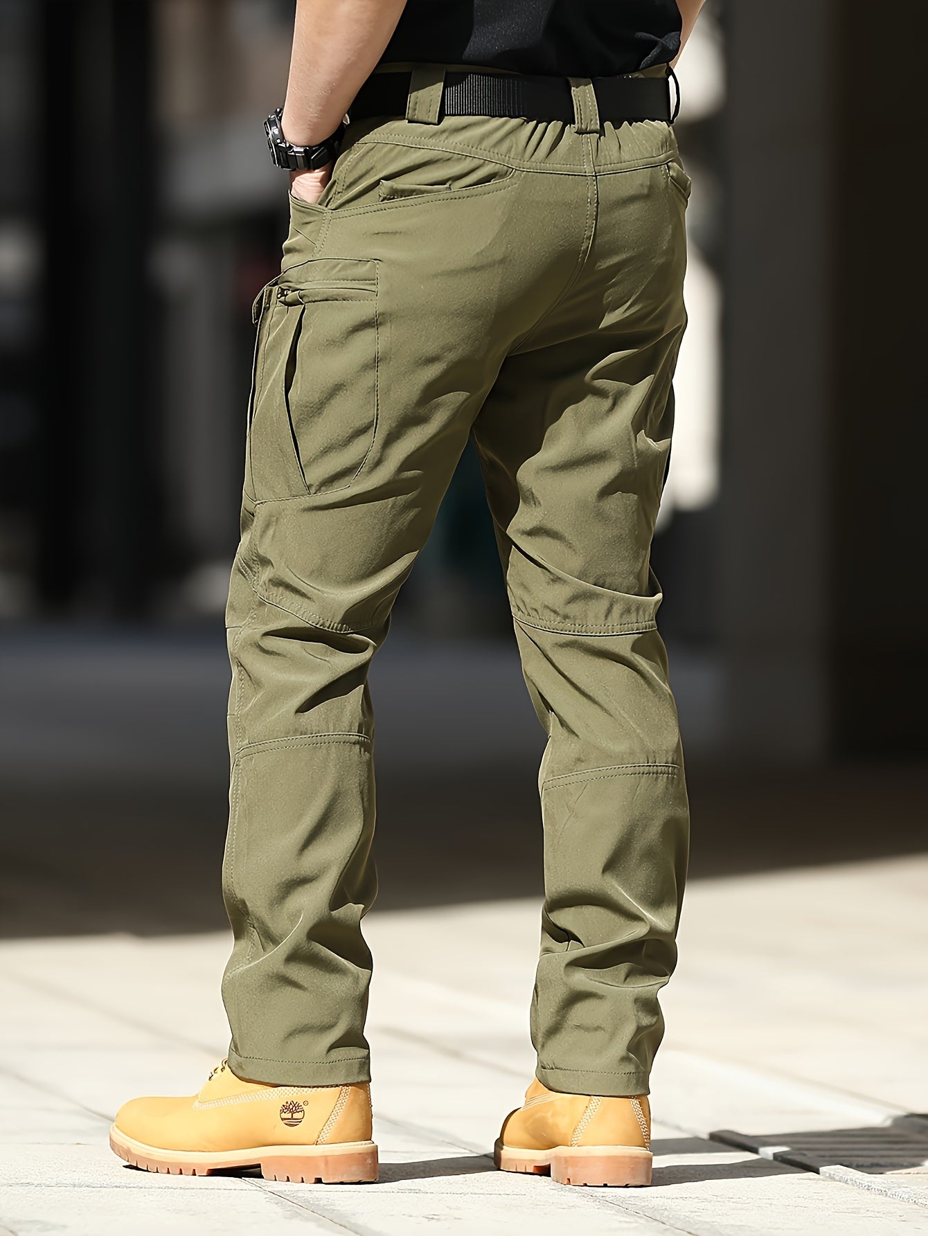 Men's Cargo Tactical Hiking Pants, Windproof Waterproof