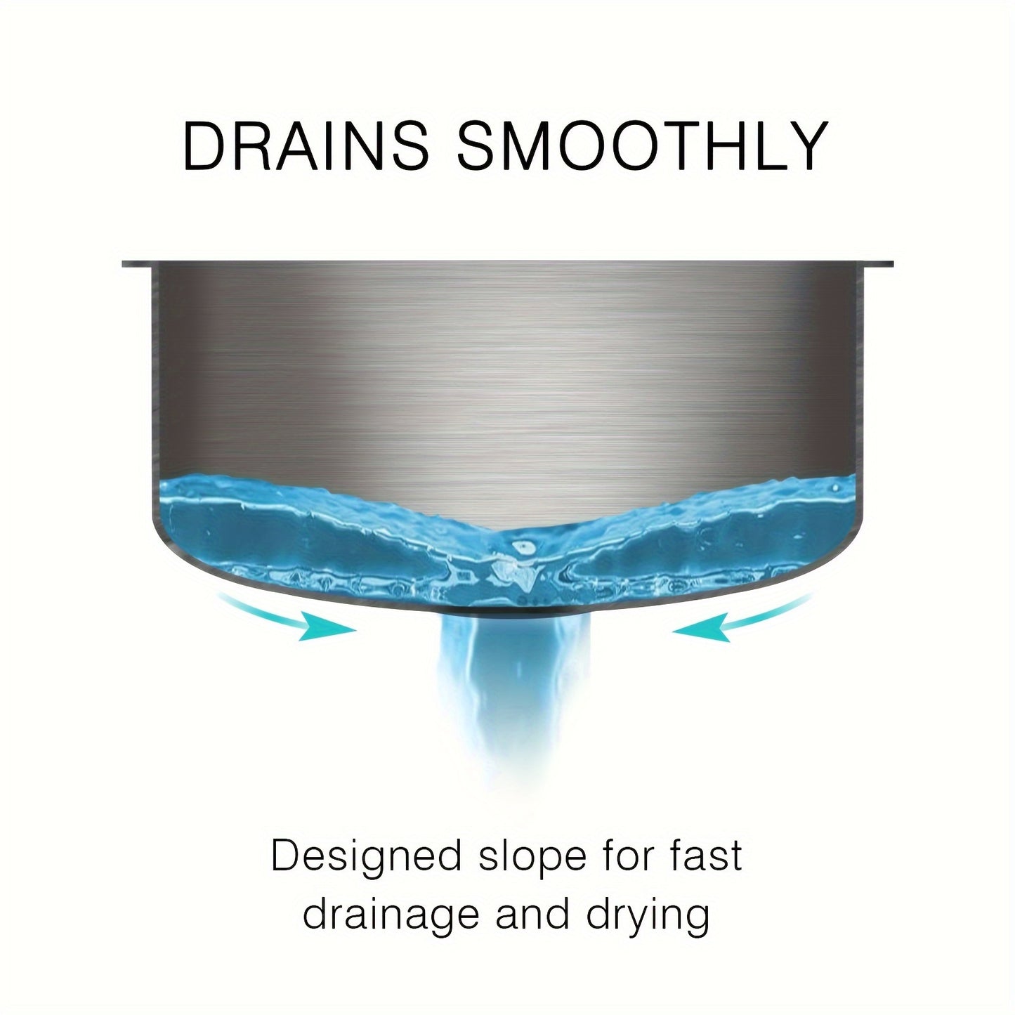A Kitchen Sink For RVs That Is Mounted Under The Counter. Also Includes A Protector Grid And Measures 23 Inches In Length, 18 Inches In Width, And 9 Inches In Depth.